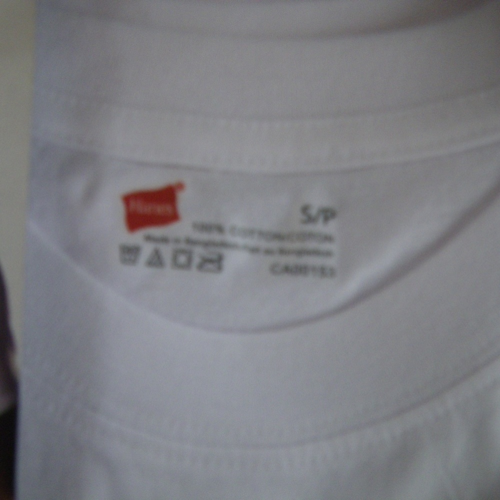 NWOT  2 Hanes T-Shirts Men's size Small